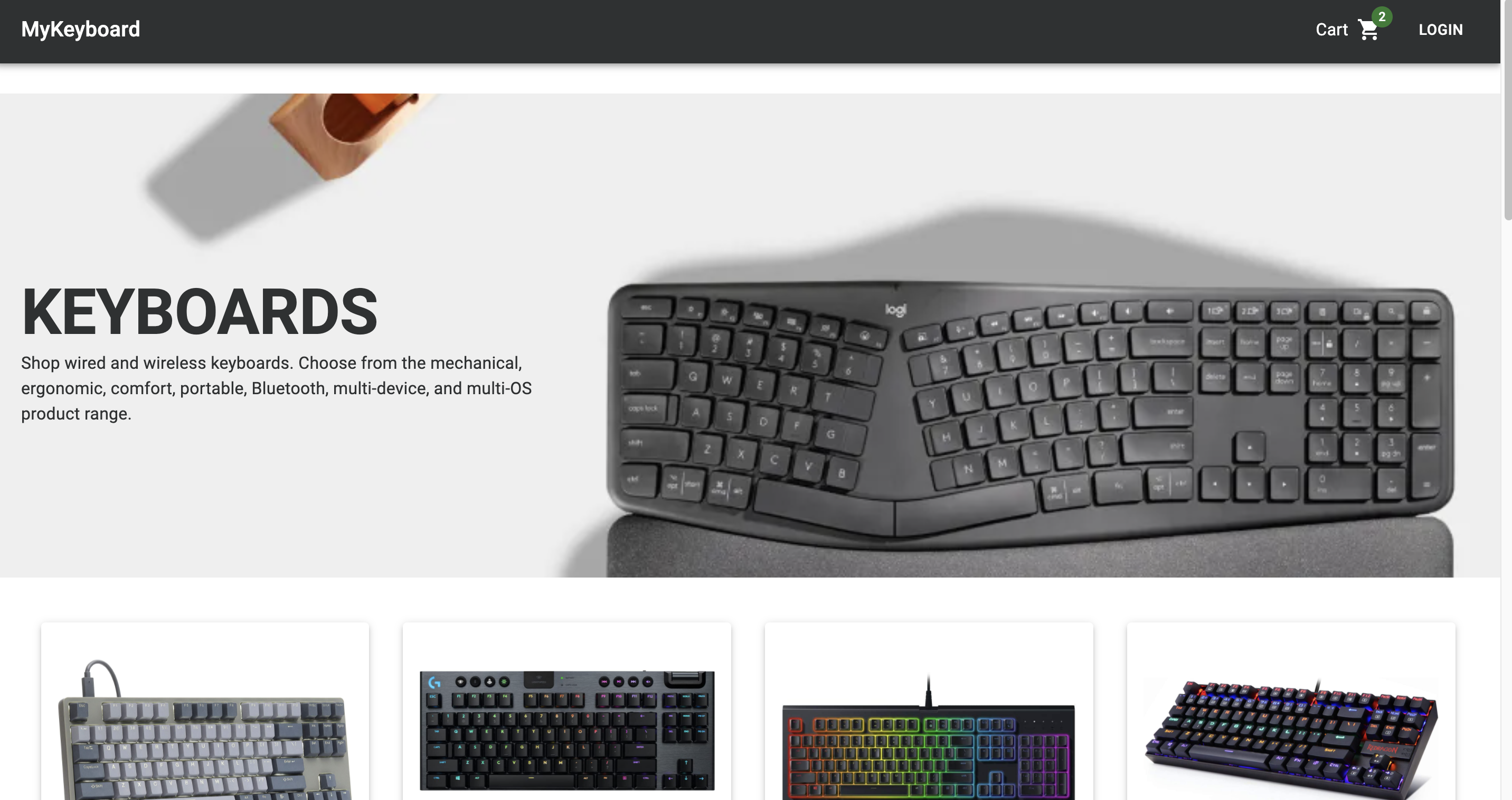 Ecommerce Website